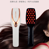 摩飞健发按摩梳震动舒缓按摩器长柄梳按摩头皮 MF3108