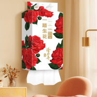 隆力奇 一路生花悬挂抽面巾纸 4层315抽