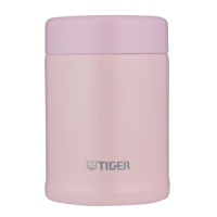 虎牌(TIGER) 焖烧杯 保温保冷杯 汤粥杯多彩直身杯250ml MCA-B25C 浅粉色