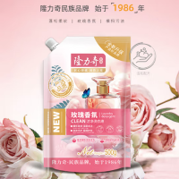 隆力奇 玫瑰香氛持久留香深层去污亲肤护衣机洗手洗洁净洗衣液 500g/袋