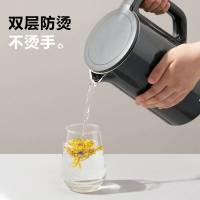 苏泊尔电热水壶304不锈钢水壶双层防烫全钢无缝开水壶烧水壶1.5L SW-15J626