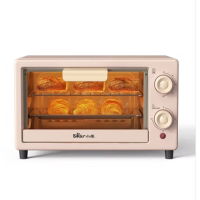 小熊(Bear) 电烤箱迷你烤箱多用家用容量独立控温控时烘烤10L DKX-F10M6