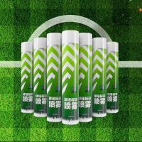 威习足球场地标识白色喷雾泡沫田径赛场水泥地人造天然草坪划线漆12瓶/箱(1箱)