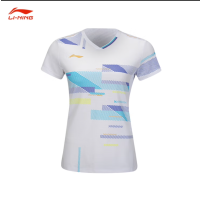 李宁国际球星大赛服系列女款速干舒适透气专业比赛上衣AAYV022 标准白 尺码:(XS-2XL)