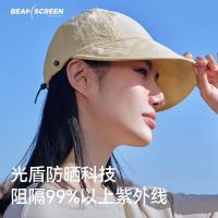 伯希和(Pelliot)户外防晒帽春夏大帽檐遮阳百搭鸭舌帽子贝壳渔夫帽16423401(颜色随机)