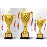 金属奖杯体育运动篮足排球比赛(金奖,大号)