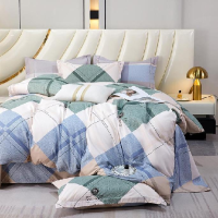 雅鹿 活性优棉四件套(被套 200*230cm 床单 230*245cm 枕套 48*74cm*2)