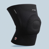 李宁 CBA支撑稳定护膝男女膝盖护具 LDEU551 沉稳黑/动感白 颜色随机