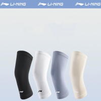 李宁 运动护膝夏季薄款男女款膝盖关节保护套 黑色/白色/蓝色/灰色 LDEU154 随机发货