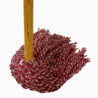 老式棉线拖把 圆头木杆墩布吸水拖把