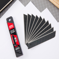 得力(deli) 78000美工刀片(黑色) (10片/盒) 3盒