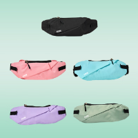 TAAN泰昂 防泼水运动腰包斜跨胸包大容量 BAG867 黑/浅蓝/浅粉/浅紫/豆绿 随机发货