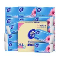 维达抽纸 超韧3层126抽*20包S码整箱 湿水不易破卫生纸纸巾