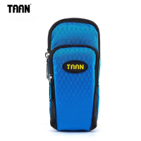 TAAN泰昂 户外多功能手机包防水跑步男女臂包 BAG806 蓝色