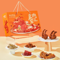 来伊份 多肉聚汇惠享版 658g+330ml