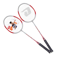 红双喜DHS羽毛球拍入门对拍学生羽拍套装 型号:1016
