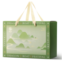 南台月良辰佳粽粽子礼盒1270g(川味青稞肉粽*2豆沙粽*2肉末豇豆粽*2迷你粽*5....)