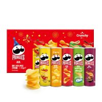 品客欢乐分享装薯片770g混合口味零食大礼包(随机包装)