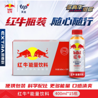 红牛能量饮料瓶装400ml*15瓶整箱