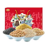 燕之坊聚福纳祥杂粮礼盒1.1kg(黄小米*1高粱米*1燕麦仁*1黄豆*1黑米*1)