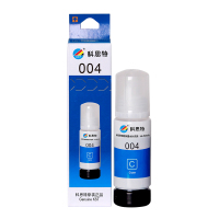 科思特 004墨水 适用爱普生L1118/L1119/L3108/L5198 青色 单支装 70ML/7500页