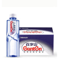 百岁山(Ganten)天然矿泉水 348ml*24瓶/箱 (1箱)