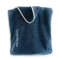 超细纤维吸水不掉毛运动毛巾灰蓝色35*75cm(5条装)1包