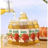 汇源100%桃汁清爽0脂果汁300ml*15瓶(1箱)