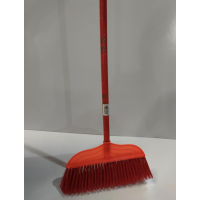 塑料扫把学校家用清洁塑料木柄扫把 1把