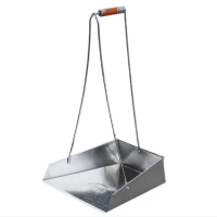 铁簸箕家用铁皮撮箕物业环卫垃圾铲带把手 1个