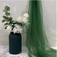 惠居尚品创意节日装饰灯串100LED温暖节能多彩变换设计适合家居派对幼儿园环创布置纱幔网纱 (竹绿 / 橄榄绿 / 石绿