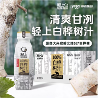 轻上天然100%NFC白桦树汁原汁植物饮品 360ml*24瓶/箱 1箱