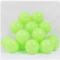 春天氛围装饰气球果绿色100个/包 1包