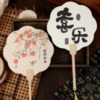 新中式古风团扇中国风拍照专用10把/包 1包