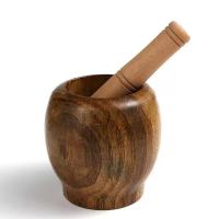 研磨捣药罐.大号(带捣蒜棒) 1套