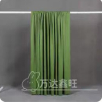 幼儿园主题环创装饰纱幔 (牛油果绿) 1.6m*5 1幅