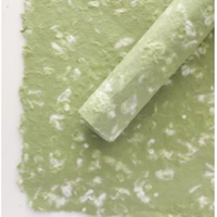 手工双色东巴纸 (薄荷绿) 50*70cm*4张 1套