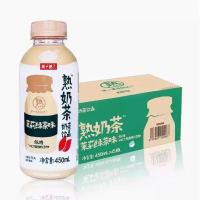 果子熟了 熟奶茶茉莉绿茶饮料低糖450ml*15瓶装整箱(1箱)