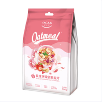 欧扎克 玫瑰草莓麦片 100g/袋 1袋