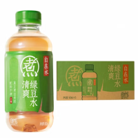 元气森林 自在水清爽绿豆无糖 500ml*15瓶 1箱