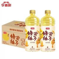 今麦郎茶饮料蜂蜜柚子茶750ml*15瓶整箱(1箱)