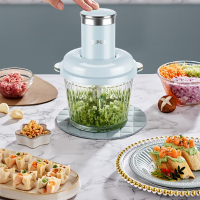 苏泊尔(SUPOR)双档点控按压 300W大功率 防塞肉 2L家庭大容量 绞肉机JRD07(1个)