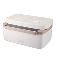 膳魔师多功能双胆电饭煲;容量2L+2L,轻松满足一家四口一日三餐;12项花样菜单