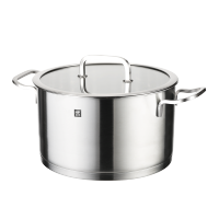 双立人ZWILLINGMoment深烧锅24cm 品质不锈钢,速热好烹煮