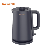九阳 电热水壶1家用大容量烧水壶304不锈钢无缝内胆双层防烫 K17FD-W6310 1.7L(1个)