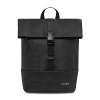 新秀丽(Samsonite)都市通勤大容量双肩包休闲翻盖设计商务旅行通勤包书包TR1 TR1*09031黑色