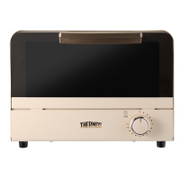 膳魔师电烤箱精致容量,玲珑机身,高颜值外观。 1~30分钟随心定时 3D热源对流,全新升级加热曲线。防烫把手,防滑脚垫,