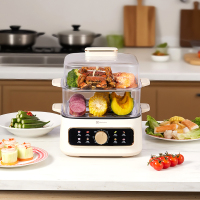 伊莱克斯(Electrolux)电蒸锅多功能家用三层智能蒸菜