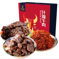 科尔沁 休闲零食 什锦牛肉礼盒 510g