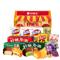 好丽友休闲零食礼盒 好运礼礼盒 1035g